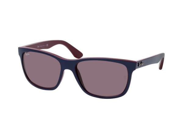   Ray-Ban Highstreet RB4181-6569-7N Blue / Brown | Violet