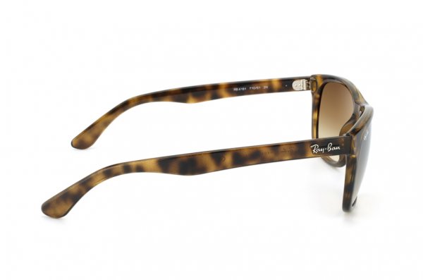 Sunglasses Ray-Ban Highstreet RB4181-710-51 Shiny Havana | Faded Brown