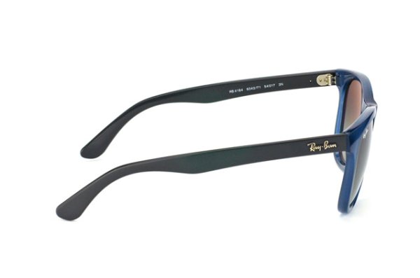 Sunglasses Ray-Ban Highstreet RB4184-6042-71 Blue | Dark Grey
