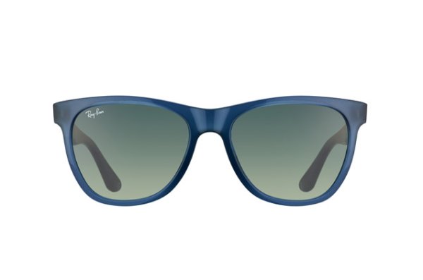 Sunglasses Ray-Ban Highstreet RB4184-6042-71 Blue | Dark Grey