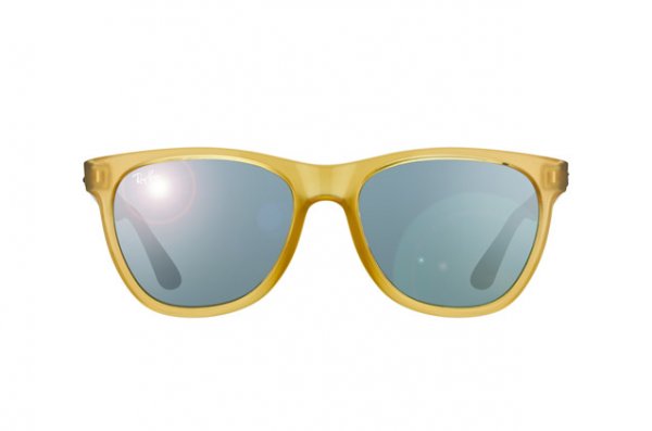 Sunglasses Ray-Ban Highstreet RB4184-6043-40 Yellow, Grey | Silver Mirror