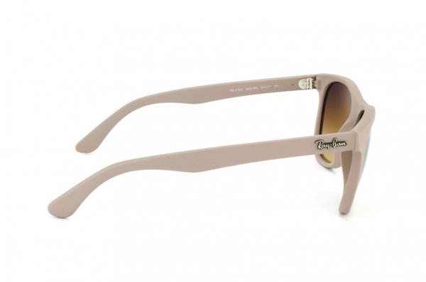 Sunglasses Ray-Ban Highstreet RB4184-886-85 Matte Beige | Brown Faded Yellow
