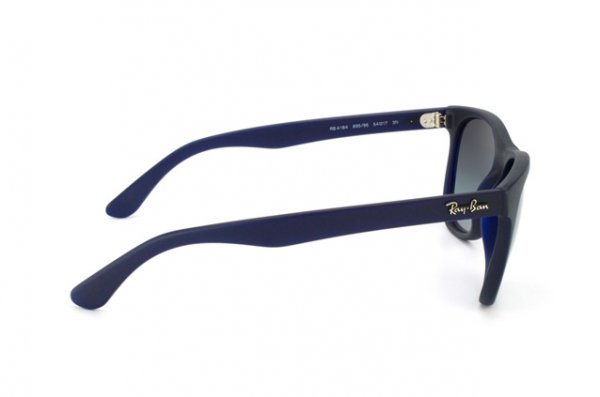 Sunglasses Ray-Ban Highstreet RB4184-895-96 Matt Dark Blue | Brown Faded Blue