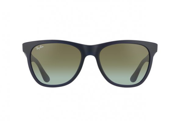 Sunglasses Ray-Ban Highstreet RB4184-895-96 Matt Dark Blue | Brown Faded Blue
