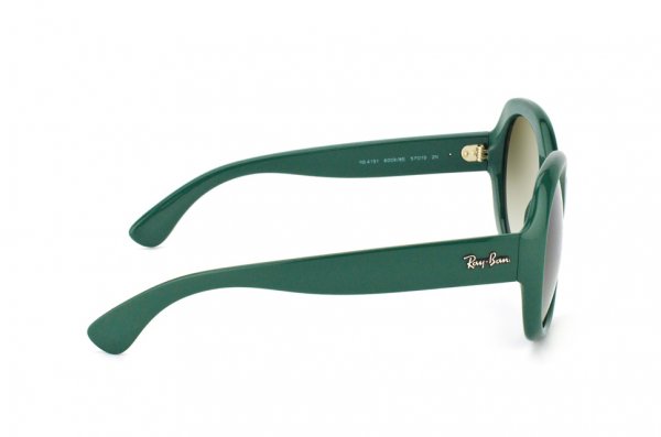   Ray-Ban Highstreet RB4191-6009-8E Green | APX Gradient Brown