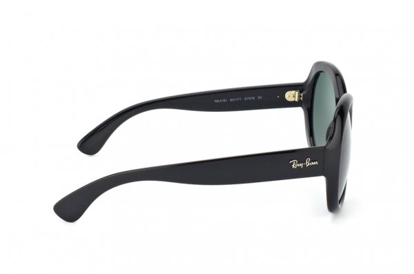   Ray-Ban Highstreet RB4191-601-71 Black | APX Grey/Green