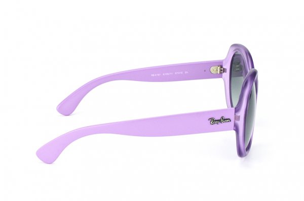   Ray-Ban Highstreet RB4191-6105-11 Lilac Transparent / Pastel Violet | Faded Grey
