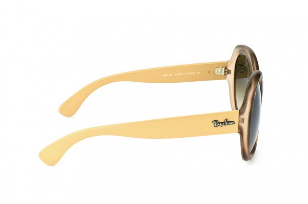   Ray-Ban Highstreet RB4191-6108-13 Grown Transparent / Beige | Gradient Brown
