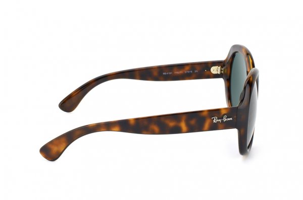   Ray-Ban Highstreet RB4191-710-71 Dark Havana | APX Grey/Green