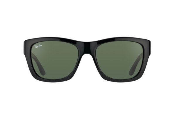   Ray-Ban Highstreet RB4194-601 Black | Natural Green (G-15XLT)