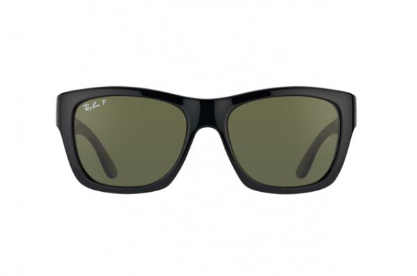   Ray-Ban Highstreet RB4194-601-9A Black | APX Grey/Green Polarized
