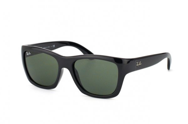   Ray-Ban Highstreet RB4194-601 Black | Natural Green (G-15XLT)