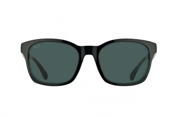   Ray-Ban Highstreet RB4197-601-71 Black | APX Grey/Green