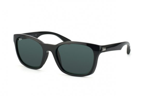   Ray-Ban Highstreet RB4197-601-71 Black | APX Grey/Green