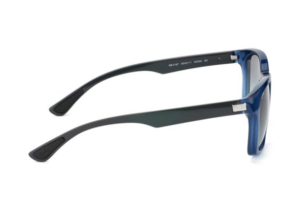   Ray-Ban Highstreet RB4197-6042-11 Blue | Poly. Grey Gradient