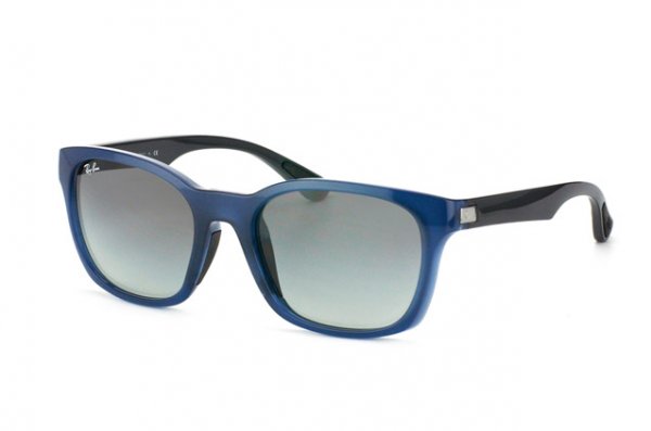   Ray-Ban Highstreet RB4197-6042-11 Blue | Poly. Grey Gradient