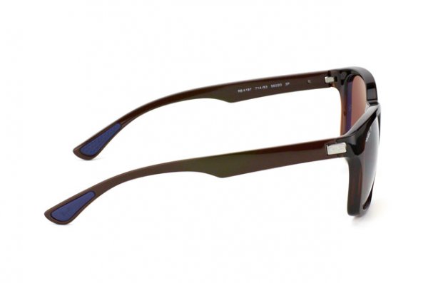  Ray-Ban Highstreet RB4197-714-83 Brown Transparent | Poly. Brown Polarized P3