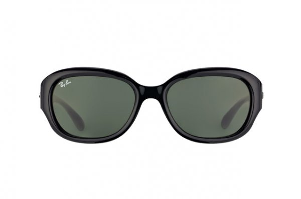   Ray-Ban Highstreet RB4198-601 Black | Natural Green (G-15XLT)