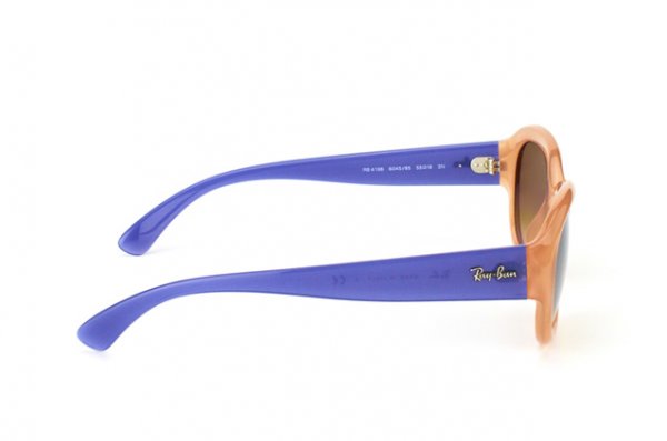   Ray-Ban Highstreet RB4198-6045-85 Light Brown / Blue |  Brown Gradient