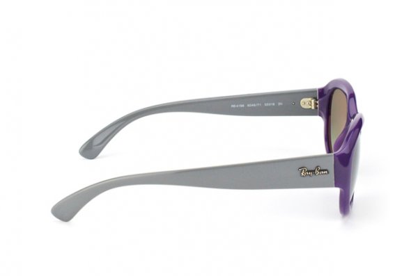   Ray-Ban Highstreet RB4198-6046-71 Purple / Grey |  Gradient Grey