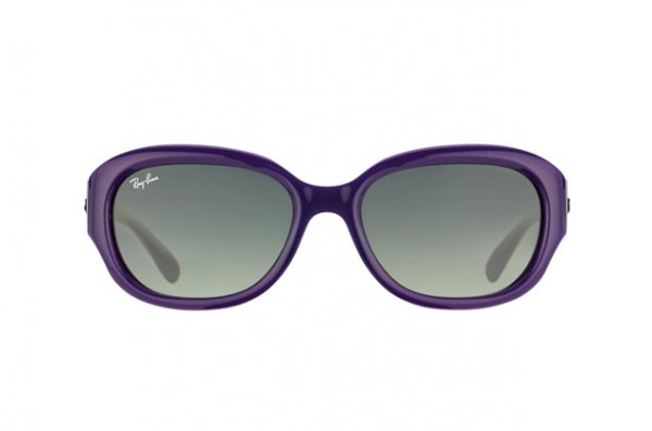   Ray-Ban Highstreet RB4198-6046-71 Purple / Grey |  Gradient Grey