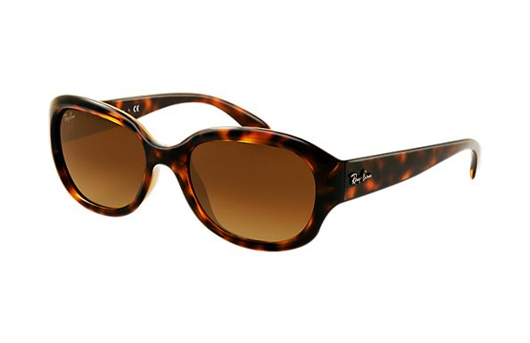   Ray-Ban Highstreet RB4198-710-85 Light Havana | Brown Gradient