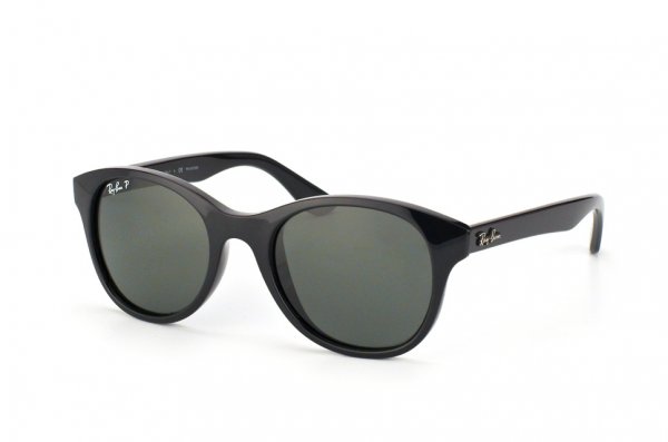   Ray-Ban Highstreet RB4203-601-58 Black | Natural Green Polarized