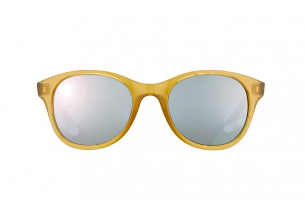   Ray-Ban Highstreet RB4203-6043-40 Yellow, Grey | Silver Mirror
