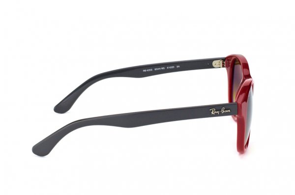  Ray-Ban Highstreet RB4203-6044-85 Red / Grey | Brown Gradient