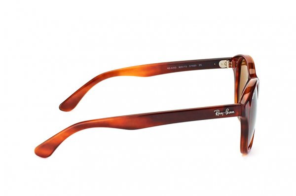   Ray-Ban Highstreet RB4203-820-73 Striped Havana | Brown 
