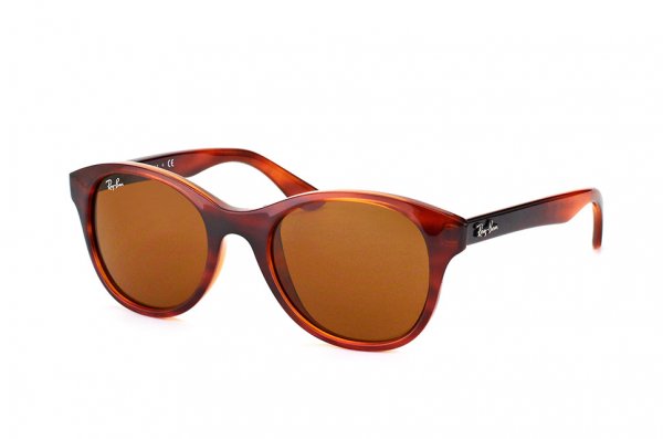   Ray-Ban Highstreet RB4203-820-73 Striped Havana | Brown 