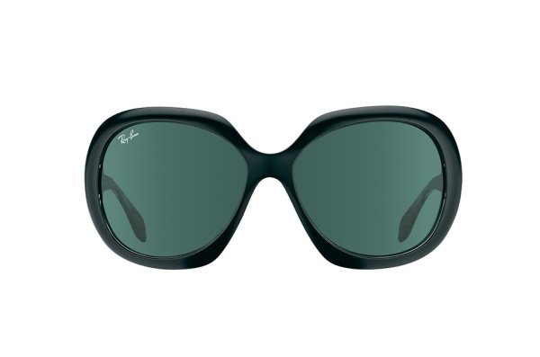   Ray-Ban Highstreet RB4208-6100-71 Matt Black | Green/Grey