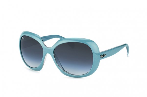   Ray-Ban Highstreet RB4208-6104-8G Light Turquoise |  Gradient Grey
