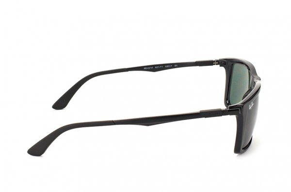   Ray-Ban Highstreet RB4214-601-71 Black | Grey/Green