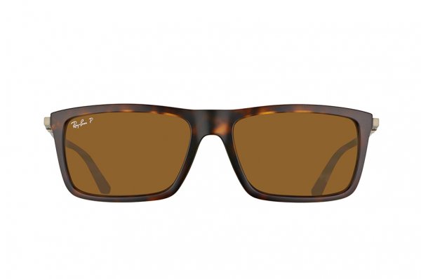   Ray-Ban Highstreet RB4214-6092-83 Matt Havana | Brown Polarized