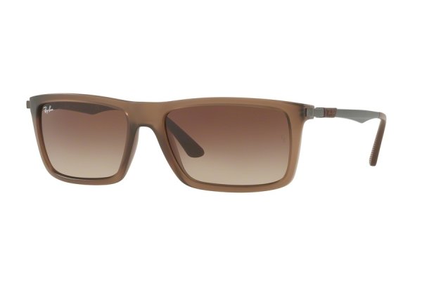   Ray-Ban Highstreet RB4214-6298-13 Matt Brown | Faded Brown