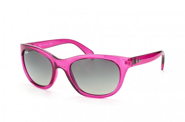   Ray-Ban Highstreet RB4216-6173-11 Transparent Pink | Grey Gradient