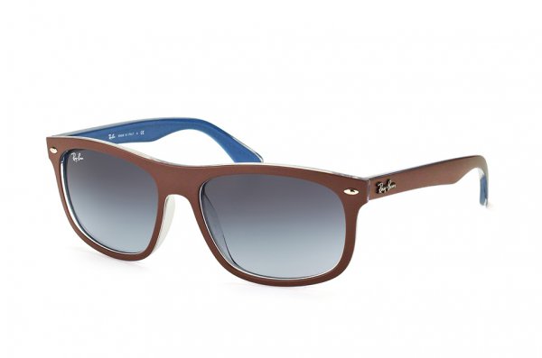   Ray-Ban Highstreet RB4226-6189-8G Brown On Blue | Grey Gradient