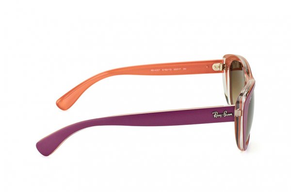   Ray-Ban Highstreet RB4227-6192-13 Violet/Pink| Brown Gradient