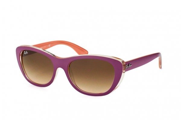   Ray-Ban Highstreet RB4227-6192-13 Violet/Pink| Brown Gradient