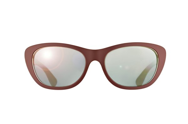   Ray-Ban Highstreet RB4227-6193-88 Dark Red/Light Brown | Grey Mirror Gradient