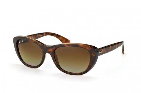   Ray-Ban Highstreet RB4227-710-T5 Havana| Brown Gradient Polarized
