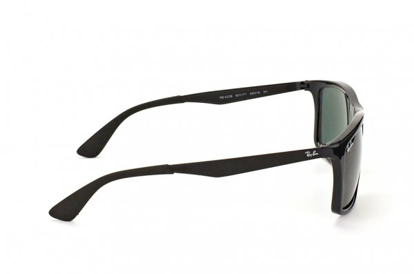   Ray-Ban Highstreet RB4228-601-71 Black | Green/Grey  