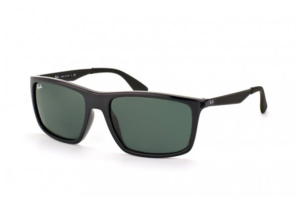   Ray-Ban Highstreet RB4228-601-71 Black | Green/Grey  