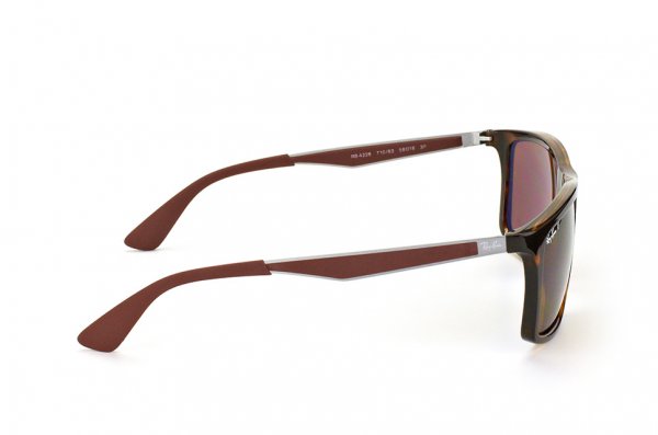   Ray-Ban Highstreet RB4228-710-83 Havana / Brown Polarized
