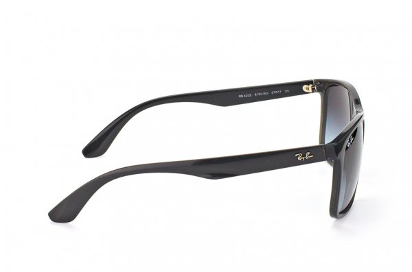   Ray-Ban Highstreet RB4232-6195-8G Black / Dark Brown | Gradient Grey