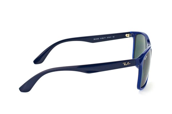   Ray-Ban Highstreet RB4232-6196-71 Dark/Light Blue | Green