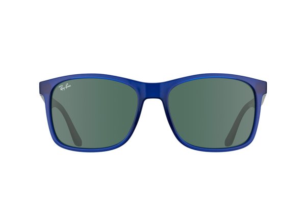   Ray-Ban Highstreet RB4232-6196-71 Dark/Light Blue | Green