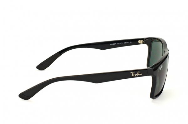  Ray-Ban Highstreet RB4234-601-71 Black | Green/Grey