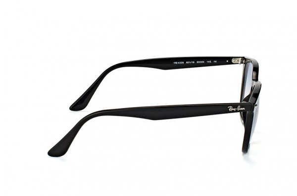   Ray-Ban Highstreet RB4258-601-19 Black | Light Violet Mirror